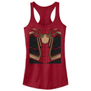 Junior's Marvel Spider-Man: No Way Home Iron Suit Racerback Tank Top