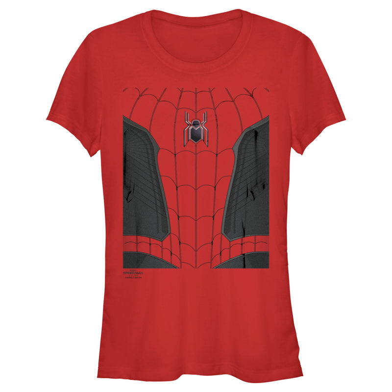 Junior's Marvel Spider-Man: No Way Home New Suit T-Shirt