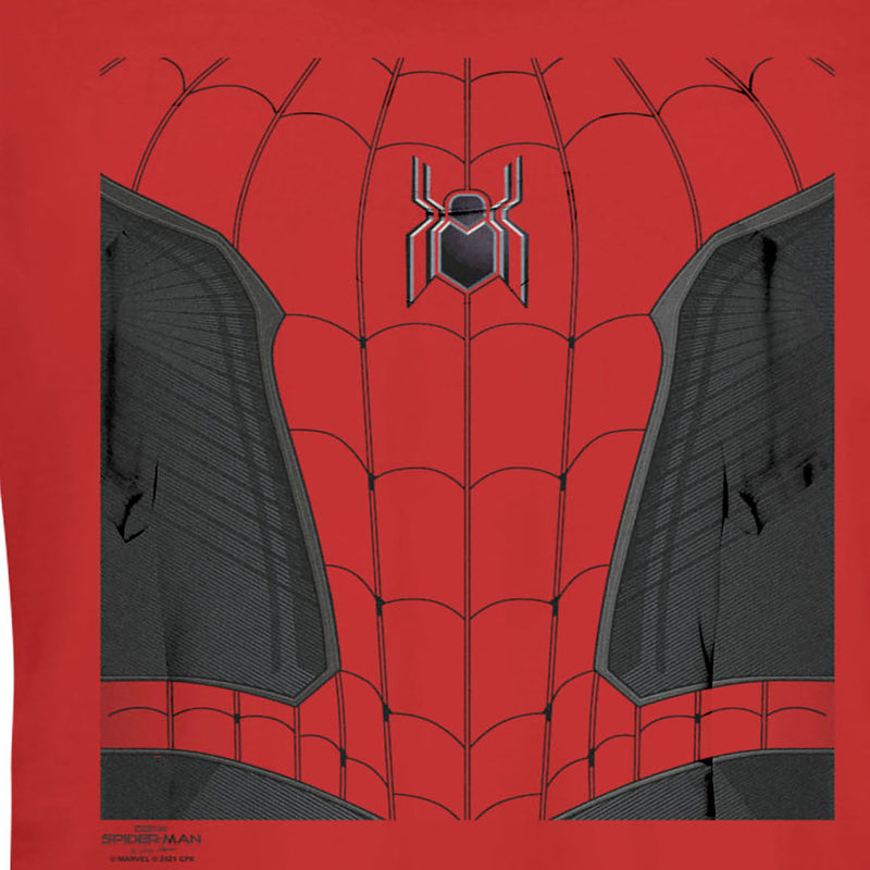 Junior's Marvel Spider-Man: No Way Home New Suit T-Shirt