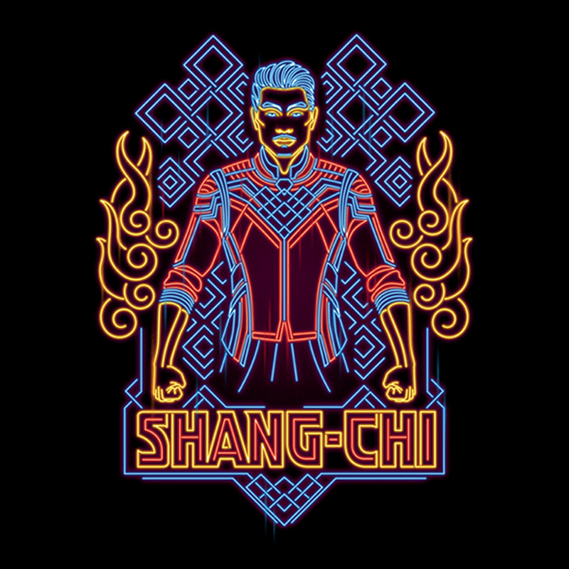 Junior's Shang-Chi and the Legend of the Ten Rings Neon Design T-Shirt