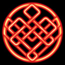 Men's Shang-Chi and the Legend of the Ten Rings Neon Symbol T-Shirt