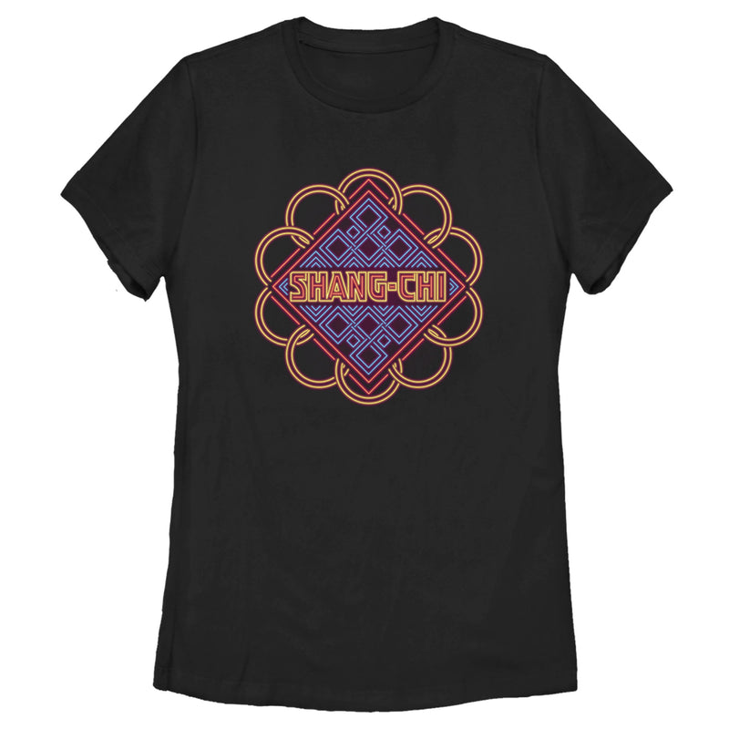 Women's Shang-Chi and the Legend of the Ten Rings Neon Rings T-Shirt