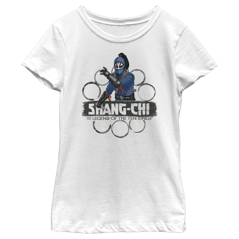 Girl's Shang-Chi and the Legend of the Ten Rings Death Dealer Rings T-Shirt