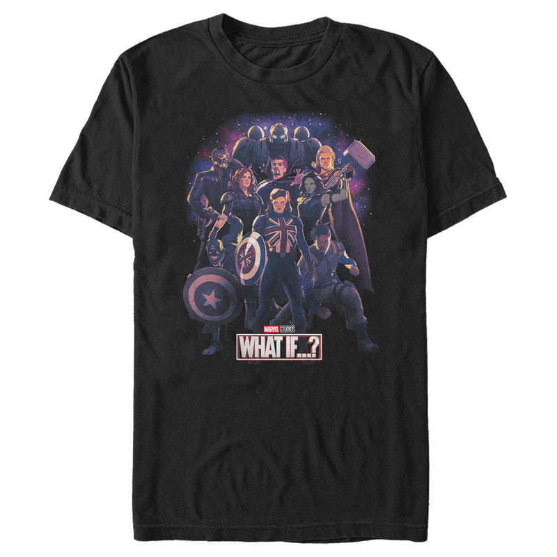 Men's Marvel What if…? Group Pose T-Shirt