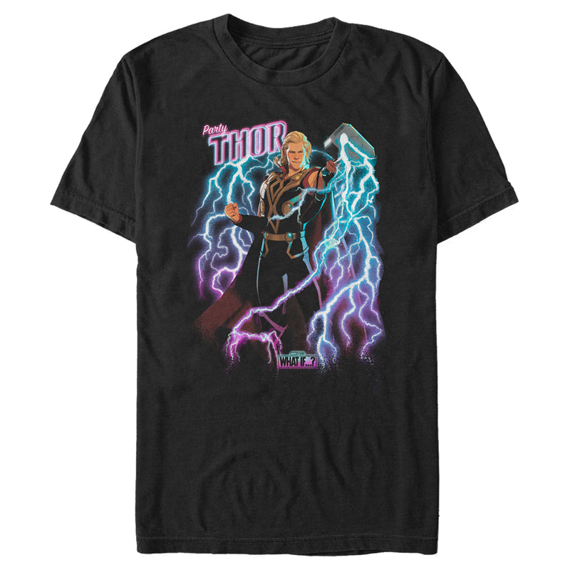 Men's Marvel What if…? Party Thor T-Shirt