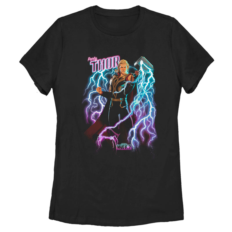 Women's Marvel What if…? Party Thor T-Shirt