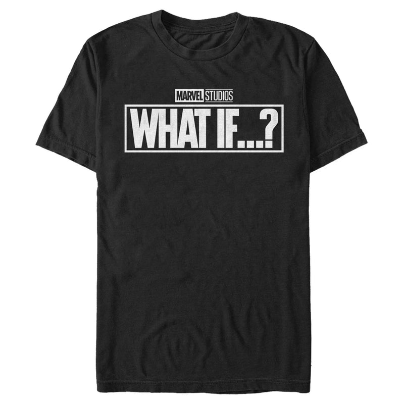 Men's Marvel What If…? Bold Logo T-Shirt