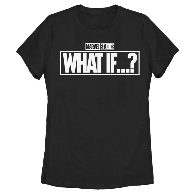 Women's Marvel What If…? Bold Logo T-Shirt