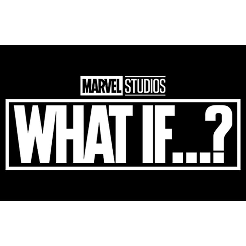 Junior's Marvel What If…? Bold Logo T-Shirt