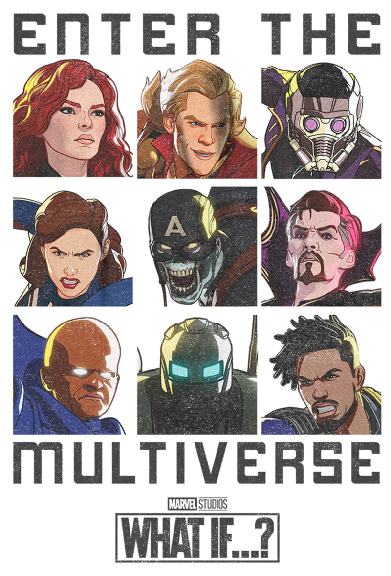Men's Marvel What if…? Enter the Multiverse T-Shirt