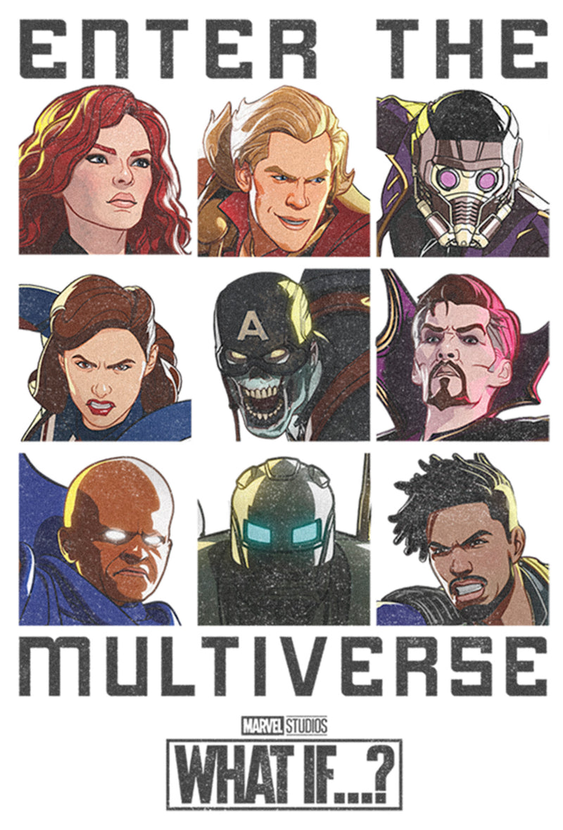 Girl's Marvel What if…? Enter the Multiverse T-Shirt