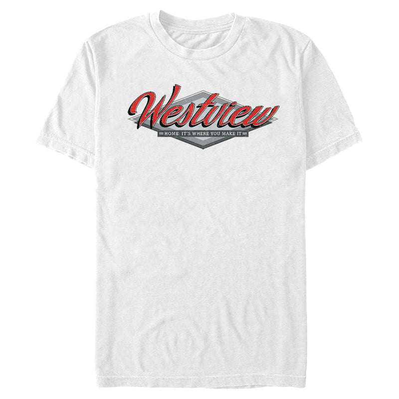 Men's Marvel WandaVision Westview Logo T-Shirt