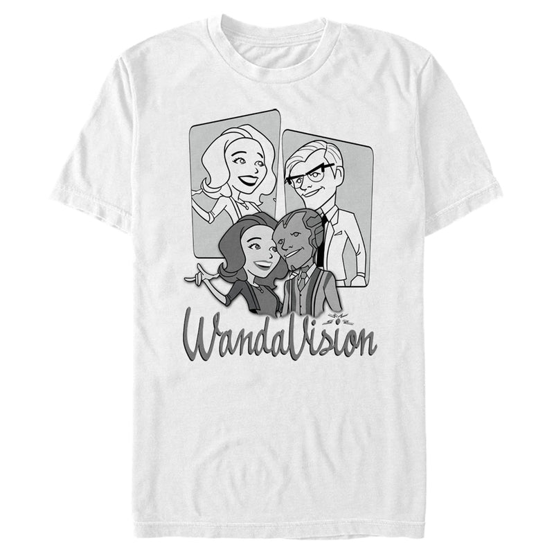 Men's Marvel WandaVision '60s Animated T-Shirt