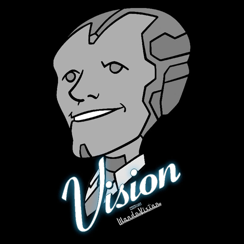 Men's Marvel WandaVision Animated Vision T-Shirt
