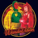 Junior's Marvel WandaVision Halloween Wanda and Vision T-Shirt