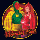 Girl's Marvel WandaVision Halloween Wanda and Vision T-Shirt