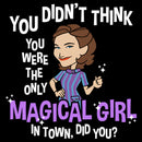Junior's Marvel WandaVision Animated Agatha Magical Girl T-Shirt