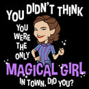 Boy's Marvel WandaVision Animated Agatha Magical Girl T-Shirt