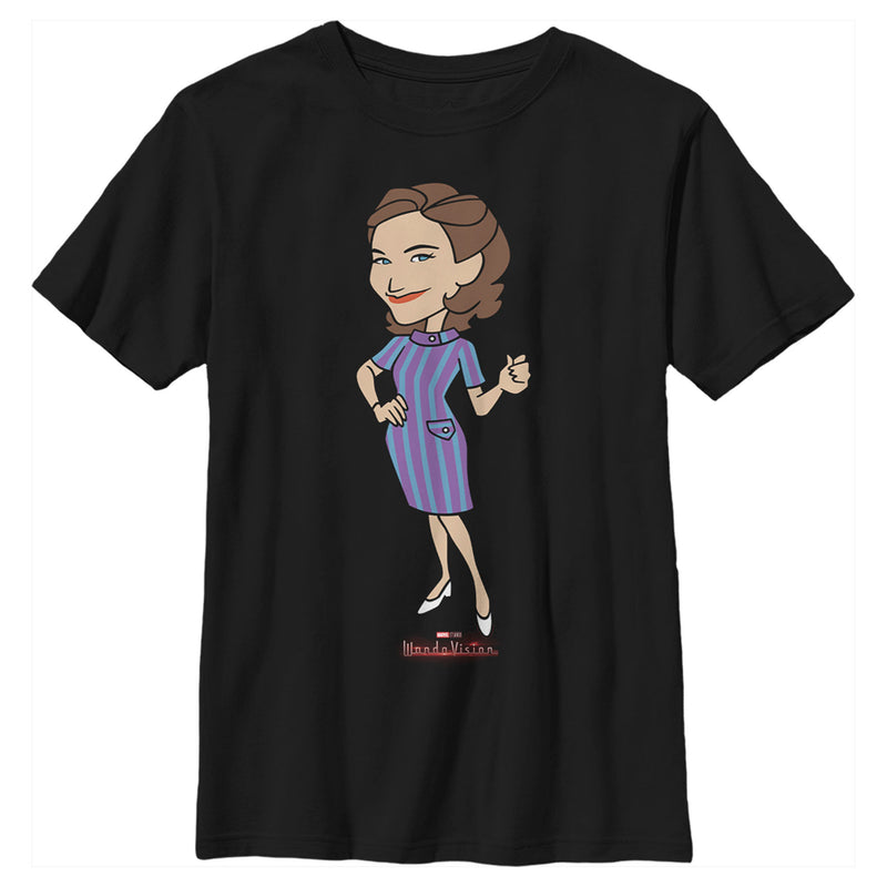 Boy's Marvel WandaVision Agatha Harkness T-Shirt