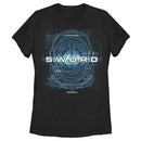 Women's Marvel WandaVision S.W.O.R.D Helmet Logo T-Shirt