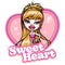 Women's Bratz Meygan Sweet Heart T-Shirt