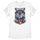 Women's Marvel The Falcon and the Winter Soldier Captain America Shield Wings T-Shirt
