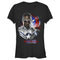 Junior's Marvel The Falcon and the Winter Soldier Captain America Pose Sam T-Shirt