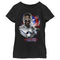 Girl's Marvel The Falcon and the Winter Soldier Captain America Pose Sam T-Shirt