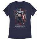 Women's Marvel The Falcon and the Winter Soldier Captain America Ready T-Shirt