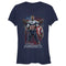 Junior's Marvel The Falcon and the Winter Soldier Captain America Ready T-Shirt