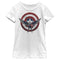 Girl's Marvel The Falcon and the Winter Soldier Sam Wilson Shield T-Shirt