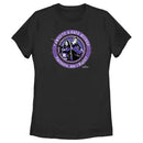 Women's Marvel Hawkeye Partners, Am I Right? Stamp T-Shirt