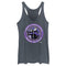 Women's Marvel Hawkeye Partners, Am I Right? Stamp Racerback Tank Top
