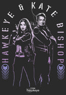 Men's Marvel Hawkeye Kate Bishop and Hawkeye T-Shirt