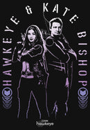 Girl's Marvel Hawkeye Kate Bishop and Hawkeye T-Shirt