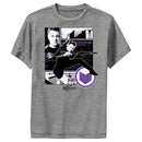 Boy's Marvel Hawkeye Graphic Panel Icon Performance Tee