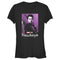 Junior's Marvel Hawkeye Purple Portrait T-Shirt