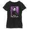 Girl's Marvel Hawkeye Purple Portrait T-Shirt