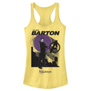 Junior's Marvel Hawkeye Clint Barton Portrait Racerback Tank Top