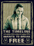 Men's Marvel Loki Wants to Break Free T-Shirt