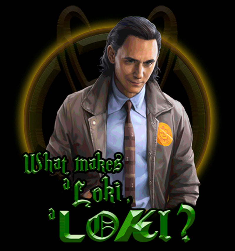Boy's Marvel What Makes a Loki, a Loki? T-Shirt