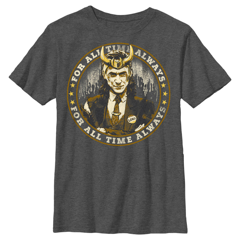 Boy's Marvel Loki Campaign Trail T-Shirt