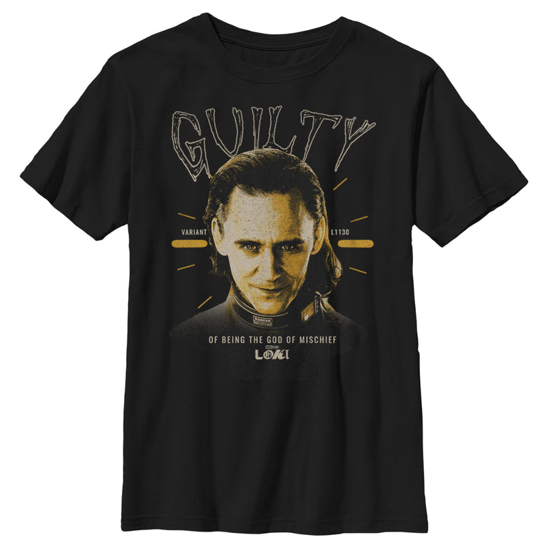 Boy's Marvel Loki Guilty T-Shirt