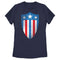 Women's Marvel Avengers Captain America USO Shield T-Shirt