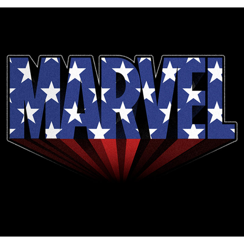 Boy's Marvel Classic American Star Logo T-Shirt