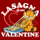 Women's Garfield Lasagna is My Valentine T-Shirt