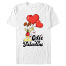 Men's Garfield Odie is My Valentine T-Shirt