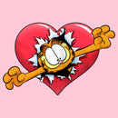 Girl's Garfield Surprise Love T-Shirt