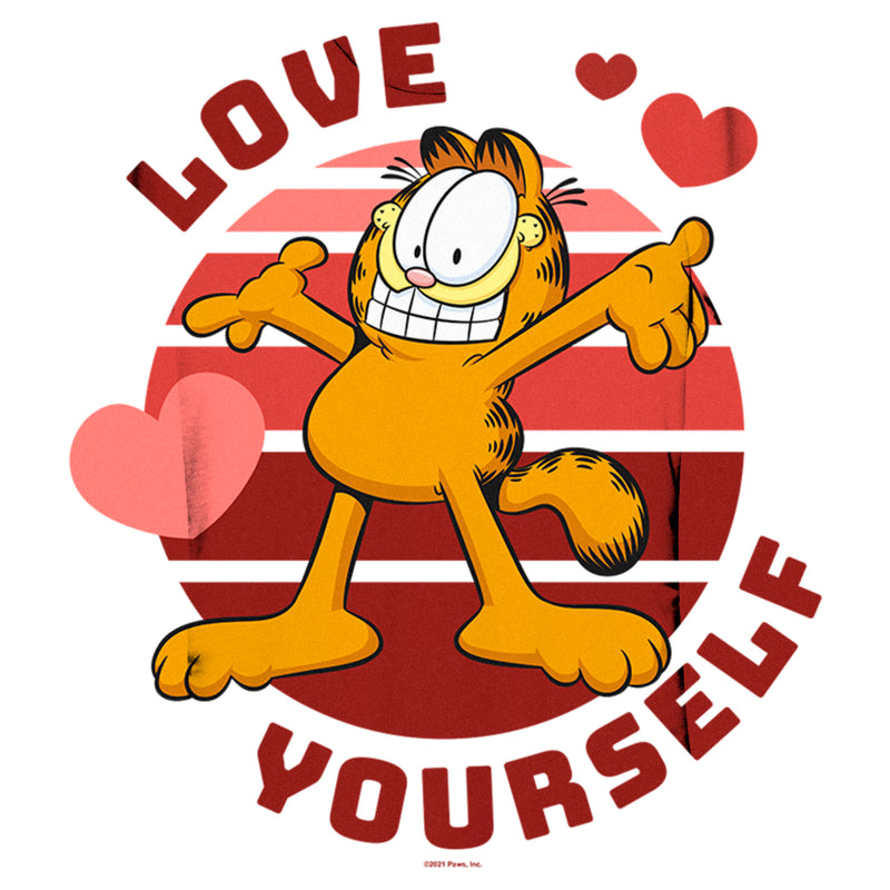 Junior's Garfield Love Yourself T-Shirt