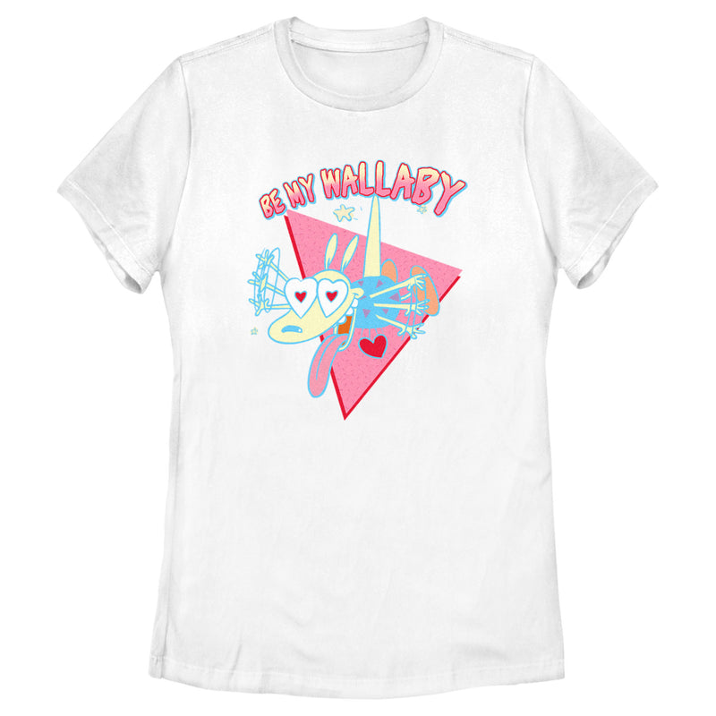 Women's Rocko's Modern Life Be My Wallaby T-Shirt